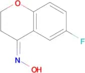 6-Fluoro-4-chromanone oxime