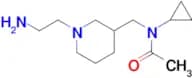 N-[1-(2-Amino-ethyl)-piperidin-3-ylmethyl]-N-cyclopropyl-acetamide