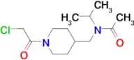 N-[1-(2-Chloro-acetyl)-piperidin-4-ylmethyl]-N-isopropyl-acetamide