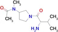 N-[1-((S)-2-Amino-3-methyl-butyryl)-pyrrolidin-3-yl]-N-methyl-acetamide
