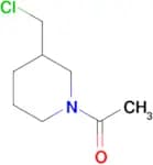 1-(3-Chloromethyl-piperidin-1-yl)-ethanone