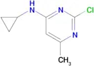 (2-Chloro-6-methyl-pyrimidin-4-yl)-cyclopropyl-amine
