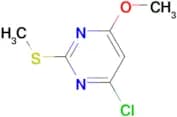 4-Chloro-6-methoxy-2-methylsulfanyl-pyrimidine