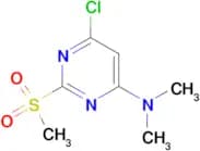 (6-Chloro-2-methanesulfonyl-pyrimidin-4-yl)-dimethyl-amine