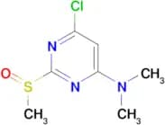 (6-Chloro-2-methanesulfinyl-pyrimidin-4-yl)-dimethyl-amine