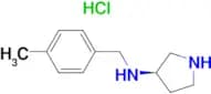 (4-Methyl-benzyl)-(R)-pyrrolidin-3-yl-amine hydrochloride