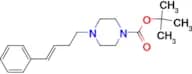 4-((E)-4-Phenyl-but-3-enyl)-piperazine-1-carboxylic acid tert-butyl ester
