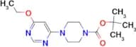 4-(6-Ethoxy-pyrimidin-4-yl)-piperazine-1-carboxylic acid tert-butyl ester