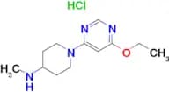 [1-(6-Ethoxy-pyrimidin-4-yl)-piperidin-4-yl]-methyl-amine hydrochloride