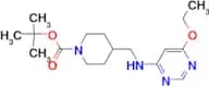 4-[(6-Ethoxy-pyrimidin-4-ylamino)-methyl]-piperidine-1-carboxylic acid tert-butyl ester