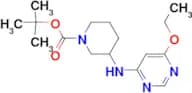 3-(6-Ethoxy-pyrimidin-4-ylamino)-piperidine-1-carboxylic acid tert-butyl ester