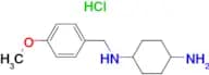 N-(4-Methoxy-benzyl)-cyclohexane-1,4-diamine hydrochloride