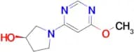 (R)-1-(6-Methoxy-pyrimidin-4-yl)-pyrrolidin-3-ol