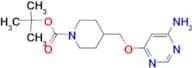 4-(6-Amino-pyrimidin-4-yloxymethyl)-piperidine-1-carboxylic acid tert-butyl ester