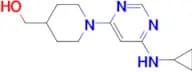 [1-(6-Cyclopropylamino-pyrimidin-4-yl)-piperidin-4-yl]-methanol