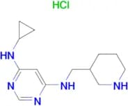 N-Cyclopropyl-N'-piperidin-3-ylmethyl-pyrimidine-4,6-diamine hydrochloride
