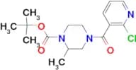 4-(2-Chloro-pyridine-3-carbonyl)-2-methyl-piperazine-1-carboxylic acid tert-butyl ester