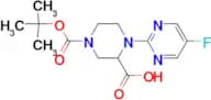 4-(5-Fluoro-pyrimidin-2-yl)-piperazine-1,3-dicarboxylic acid 1-tert-butyl ester