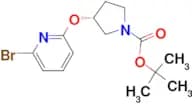 (R)-3-(6-Bromo-pyridin-2-yloxy)-pyrrolidine-1-carboxylic acid tert-butyl ester