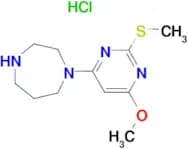 1-(6-Methoxy-2-methylsulfanyl-pyrimidin-4-yl)-[1,4]diazepane hydrochloride