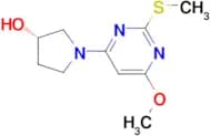 (S)-1-(6-Methoxy-2-methylsulfanyl-pyrimidin-4-yl)-pyrrolidin-3-ol