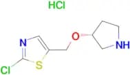 2-Chloro-5-((R)-pyrrolidin-3-yloxymethyl)-thiazole hydrochloride
