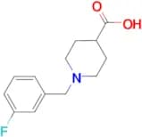 1-(3-Fluoro-benzyl)-piperidine-4-carboxylic acid