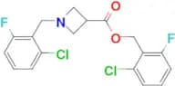 1-(2-Chloro-6-fluoro-benzyl)-azetidine-3-carboxylic acid 2-chloro-6-fluoro-benzyl ester