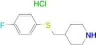 4-(4-Fluoro-phenylsulfanylmethyl)-piperidine hydrochloride
