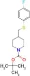 4-(4-Fluoro-phenylsulfanylmethyl)-piperidine-1-carboxylic acid tert-butyl ester