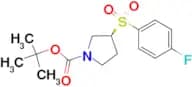 (S)-3-(4-Fluoro-benzenesulfonyl)-pyrrolidine-1-carboxylic acid tert-butyl ester