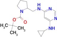 2-[(6-Cyclopropylamino-pyrimidin-4-ylamino)-methyl]-pyrrolidine-1-carboxylic acid tert-butyl ester