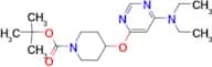 4-(6-Diethylamino-pyrimidin-4-yloxy)-piperidine-1-carboxylic acid tert-butyl ester