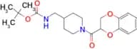 [1-(2,3-Dihydro-benzo[1,4]dioxine-2-carbonyl)-piperidin-4-ylmethyl]-carbamic acid tert-butyl ester