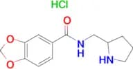 Benzo[1,3]dioxole-5-carboxylic acid (pyrrolidin-2-ylmethyl)-amide hydrochloride