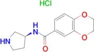 2,3-Dihydro-benzo[1,4]dioxine-6-carboxylic acid (S)-pyrrolidin-3-ylamide hydrochloride