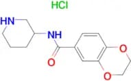 2,3-Dihydro-benzo[1,4]dioxine-6-carboxylic acid piperidin-3-ylamide hydrochloride
