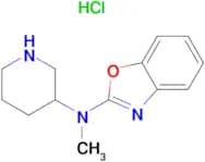 Benzooxazol-2-yl-methyl-piperidin-3-yl-amine hydrochloride