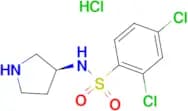 2,4-Dichloro-N-(S)-pyrrolidin-3-yl-benzenesulfonamide hydrochloride