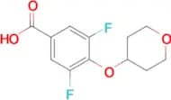 3,5-Difluoro-4-(oxan-4-yloxy)benzoic acid