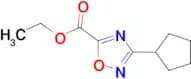 Ethyl 3-cyclopentyl-1,2,4-oxadiazole-5-carboxylate
