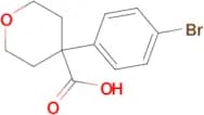 4-(4-Bromophenyl)oxane-4-carboxylic acid
