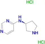 N-[(3S)-Pyrrolidin-3-yl]pyrimidin-4-amine dihydrochloride