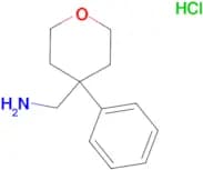 (4-Phenyloxan-4-yl)methanamine hydrochloride