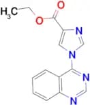 Ethyl 1-(quinazolin-4-yl)-1H-imidazole-4-carboxylate