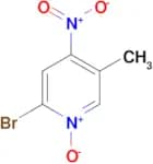 2-Bromo-5-methyl-4-nitropyridine 1-oxide
