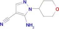 5-Amino-1-(tetrahydro-2H-pyran-4-yl)-1H-pyrazole-4-carbonitrile