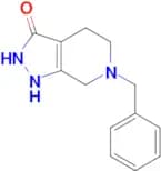 6-Benzyl-4,5,6,7-tetrahydro-1H-pyrazolo[3,4-c]pyridin-3(2H)-one