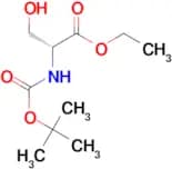 (R)-Ethyl 2-((tert-butoxycarbonyl)amino)-3-hydroxypropanoate