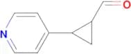 2-(Pyridin-4-yl)cyclopropanecarbaldehyde